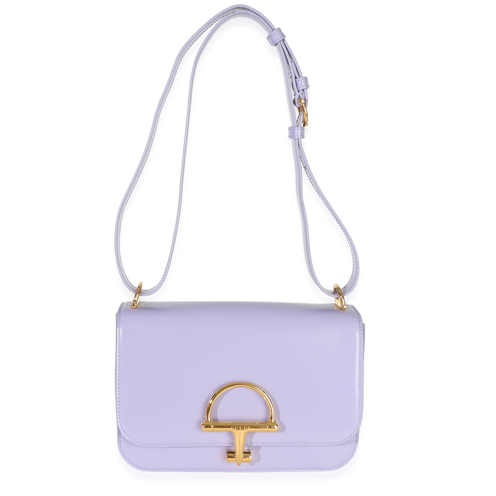Gucci Light Purple Spice Lux Nappa Small Siena Shoulder Bag